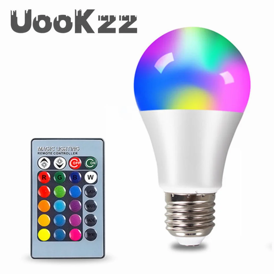 E27-LED-RGB-L-mpada-Spotlight-L-mpada-AC-85-265V-Bombillas-LED-4W-10W ...