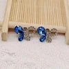 Sparkling Crystal Butterfly Charm 5