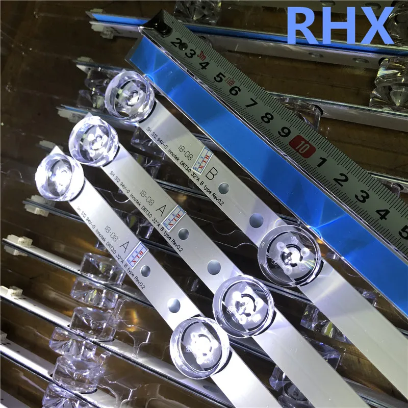 6LED 590mm LED backlight strip bar compatible for 32LB561V UOT A B 32 INCH DRT 3.0 32 A B 6916l-2223A 6916l-2224A