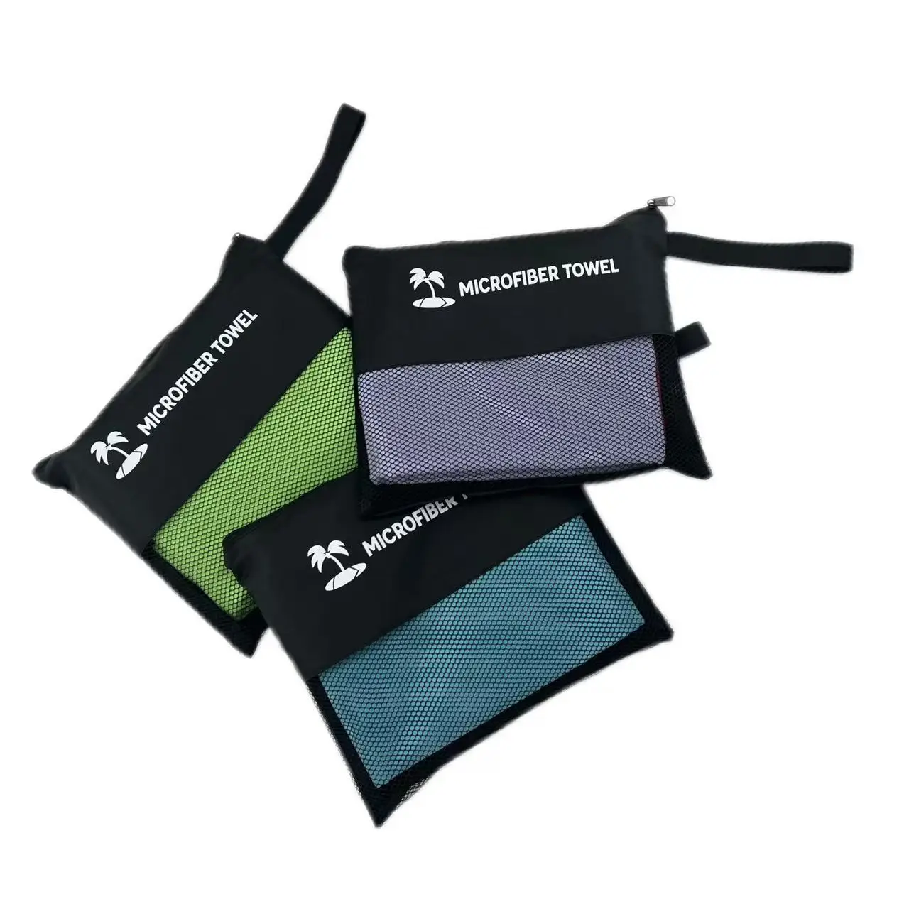 Microfiber Towel Quick Dry Towel Travel Towel Sports Towel Beach Towel Sandproof Soft Light Towel For Swim, Yoga, Gym_voghion.com