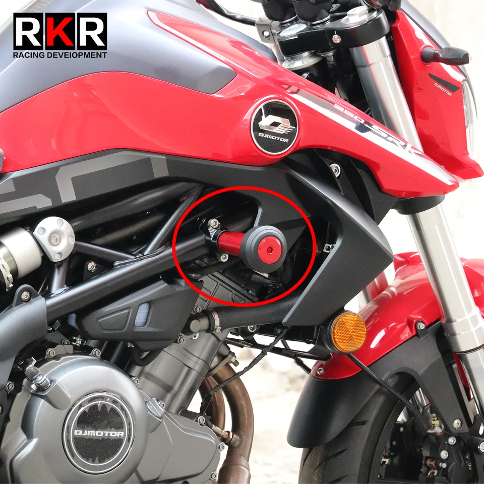Universal 0.394 in Moto Marco Slider M10 Falling Crash Protector Moto Moto Anti-Caída Motor Palo de Protección 1 Unidad/2 Piezas Protector de Caída (Color : 2 piezas Rojo 15