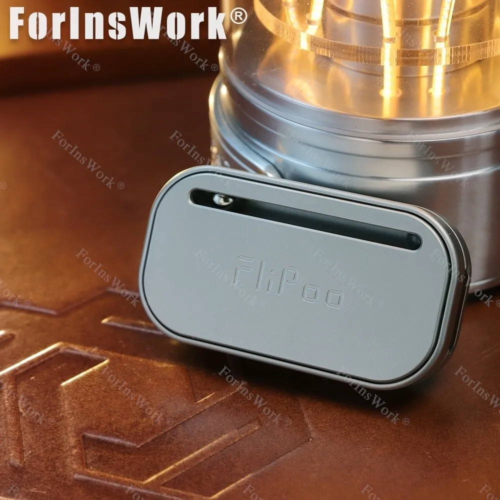 PEL EDC Flipoo Stainless Steel Push Slider New Single-sided
