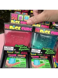 Jellyfish Cube Stress Relief Sensory Toy - Soft Squeeze Fidget (With Box - 2PCS)