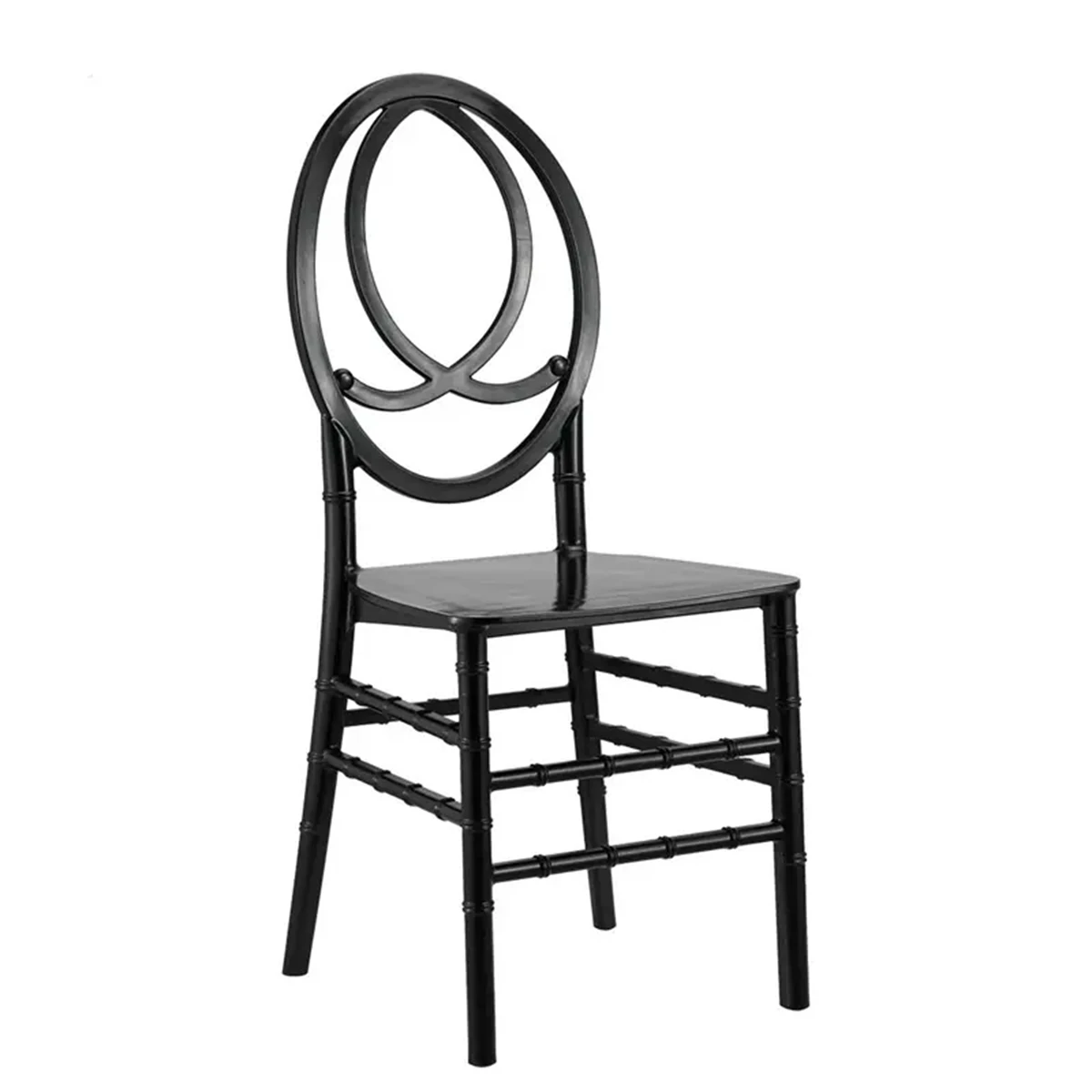 100pcs）Factory Price Hotel Wedding black chair gold chair Event Plastic Transparent Crystal Clear Phoenix Chairs