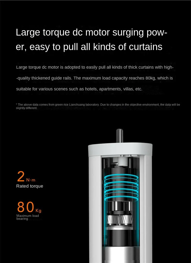 Smart Curtain Motor C2 Zigbee Electric Track Automatic Track High Torque Motor R
