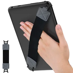 Adjustable High - Elasticity Tablet Hand Strap with Finger Grip Holder (Space Gray)