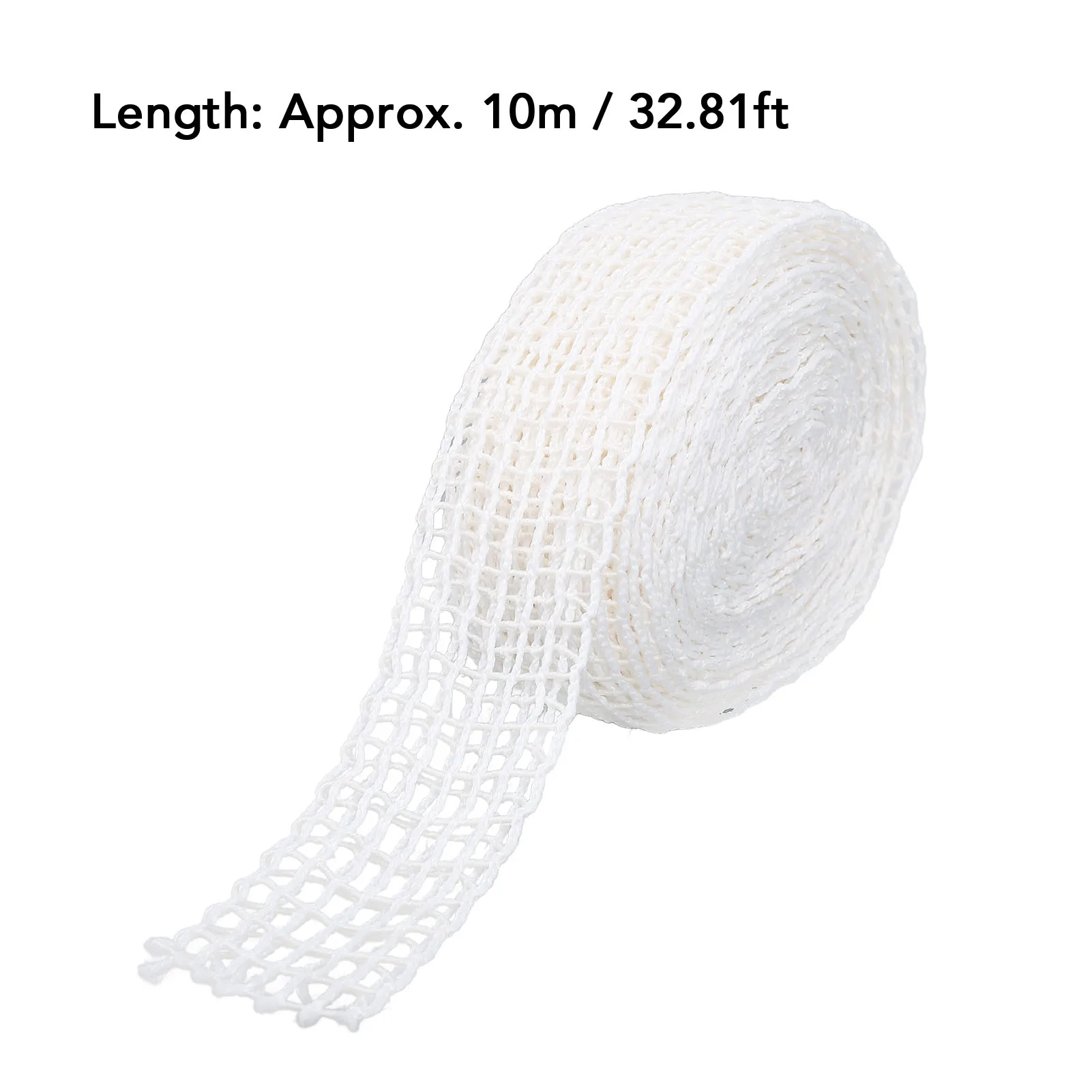 10m Meat Netting Roll Butcher Twine Net Elastic Meat Netting for Cooking Sausage Making Roll Wrapping Net