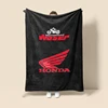 3D trendy Boys motorcycle logo gift H-HRC-H-HONDA bedroom bed sofa decoration car cool knitting portable picnic soft blankets 4
