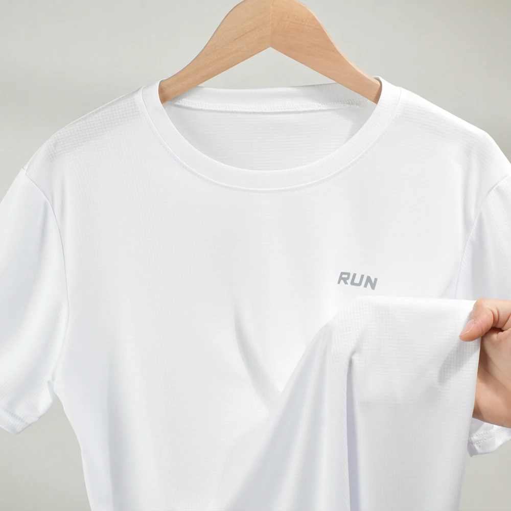 Men's Summer Fitness Tee Quick-Dry Short Sleeve Gym T-Shirt for Running & Bodybuilding Sportswear Tops Oversized Brazil Jersey 5
