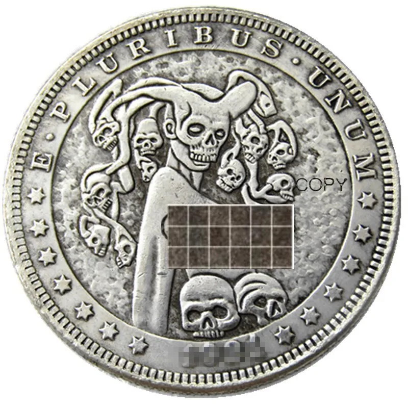 

HB(76)US Hobo Morgan Dollar Girl Silver Plated Copy Coin