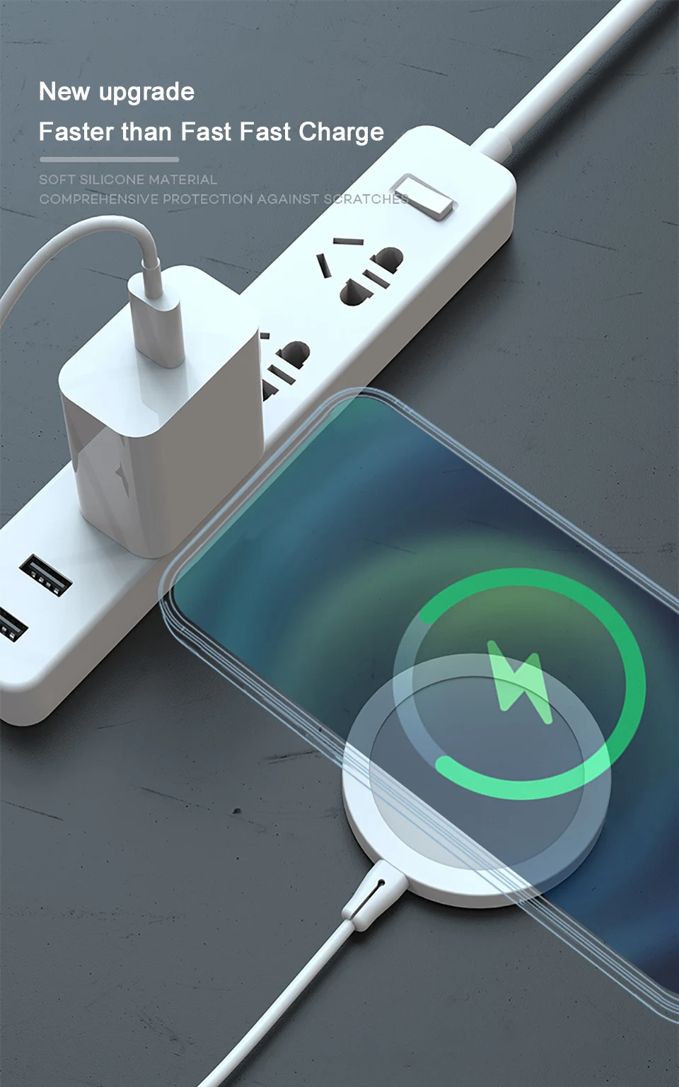 Caricabatterie Rapido Originale da 30W per APPLE iPhone 17 16 15 14 13 12 11 Pro Max Plus, Caricatore Wireless Magnetico Tipo C, Accessori per Telefono - Image 2