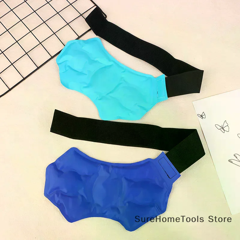 Ankle Brace Ice Pack Wrap For Injuires Hot Cold Ankle Ice Wrap Therapy Reusable Ankle Support For Pain Relief Sprains