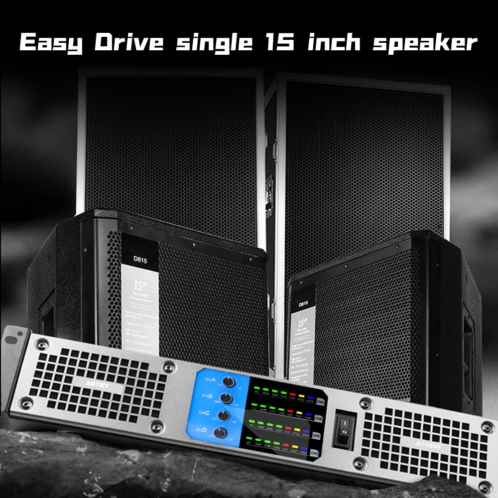 ARTRY AT2800/AT48000 professional digital power amplifier four/two channel large conference home stage