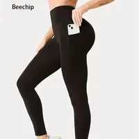 Pocket Yoga ,High Waist And Hip Lifting , Sports And Fitness Women's Leggings, Directly Sold By Manufacturers 1