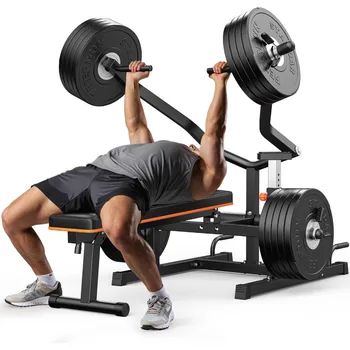 1250LBS Weight Bench Press with Adjustable 1