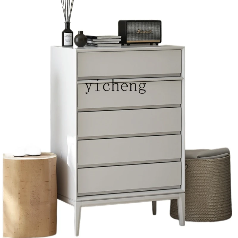 

ZK Minimalist Living Room TV Cabinet next to Chest of Drawers Simple Bedroom Drawer Storage Locker