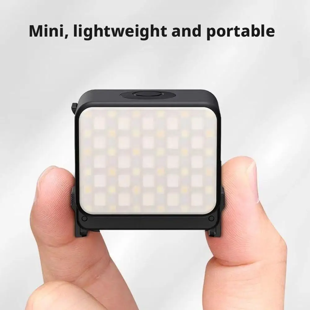 LED Video Light NEW LM18 Mini for DJI Osmo Action 4/3 Camera Cage & Pocket 3 4 IPX5 Waterproof 5600K Color Temperature Tool led video light,mini led video light