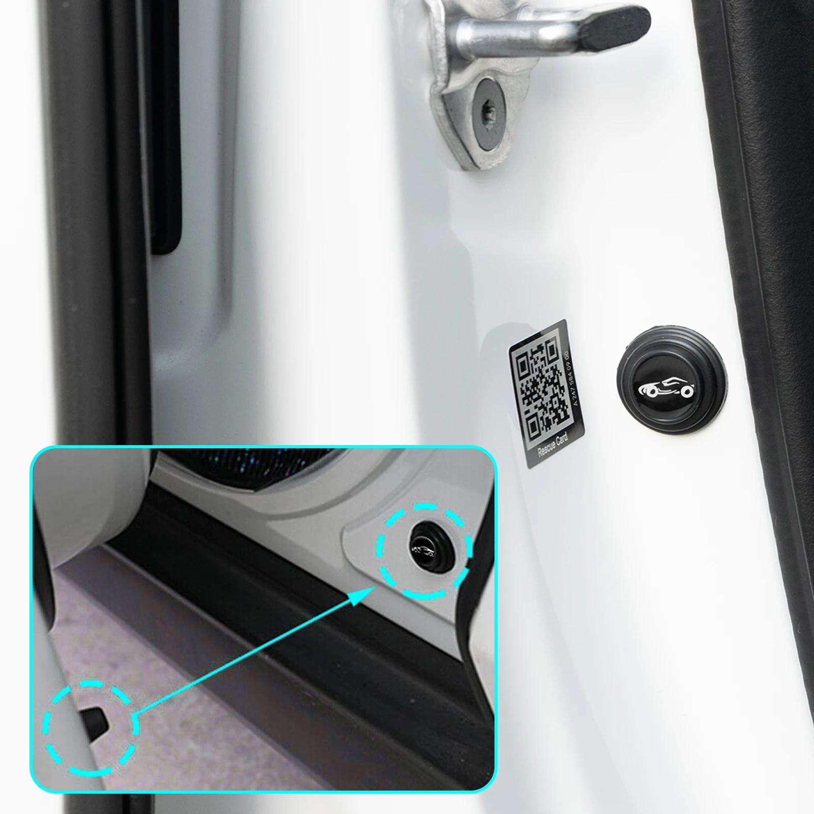 Door Bumper Protector Stickers Universal Shock Absorbing Mute Shock Noise Gaskets 10/20PCS Bumper Protector for Cars Trucks SUV car door gasket shock absorber buffer shock absorber protector shock absorber cushion