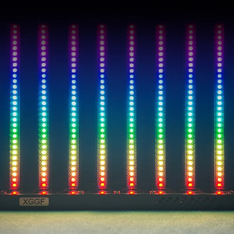 Description Picture 6 of itemLED Glow Tube Ornament Atmosphere Light Adjustment Voice Controlled Music Desktop Decoration Room Rhythm Light Sculptures