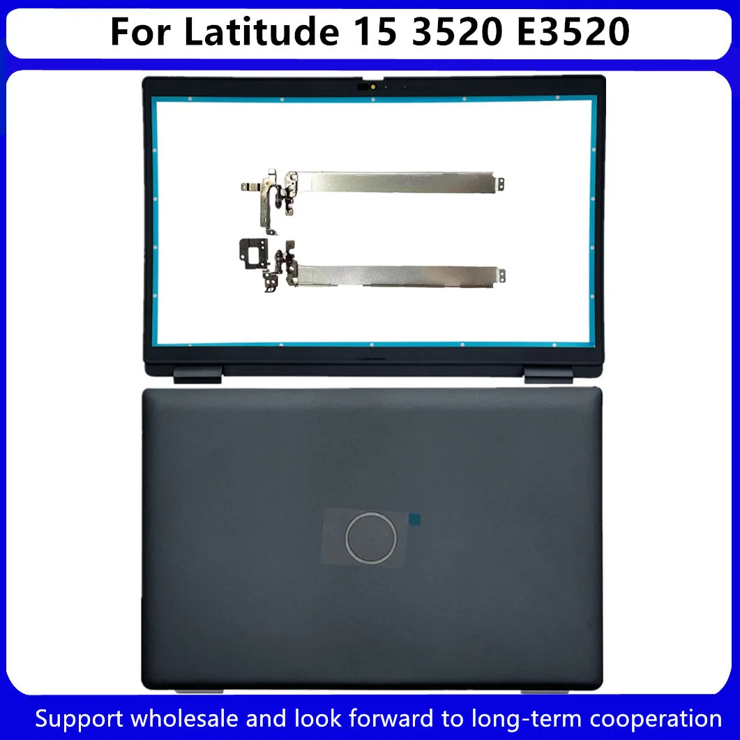 para Dell Latitude 15 3520 E3520 Lcd Capa Traseira Tampa da Tampa Traseira Case Superior Capa um Escudo 017xcf 04y37v Moldura Dianteira 0wxn5f Novo