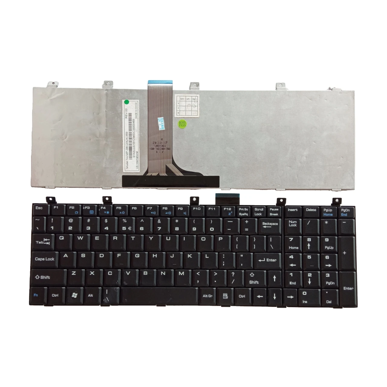 

Новая клавиатура US для ноутбука MSI GX620 CR500 CR600 CR720 CR610 CX700 X600 X610 GX600 GTX610 MS-163P EX700, замена для ноутбука