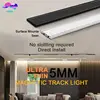 5mm Slim Magnetic Track Light System Rail Spotlight Surface Mounted Track Lighting Led Ceiling Lights Linear Magnet Lamps 1