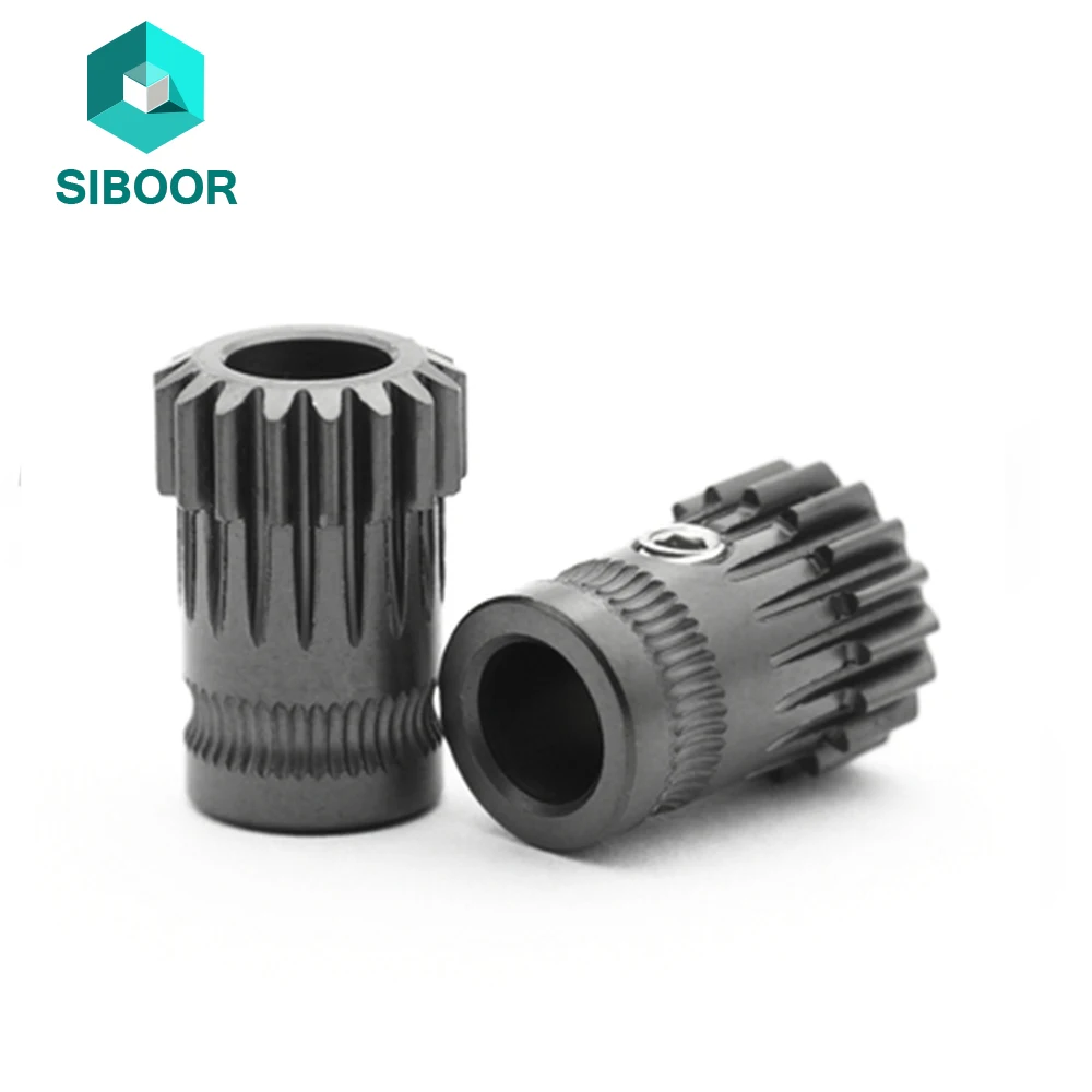 2PCS Nano Hardened Extrusion Wheel 3D Printer Gears Extrusion Wheel High-precision Processing, Suitable for High-end VORON Model 2pcs nano coating hardened extrusion wheel voron bng accessories high precision processing suitable for high end voron models