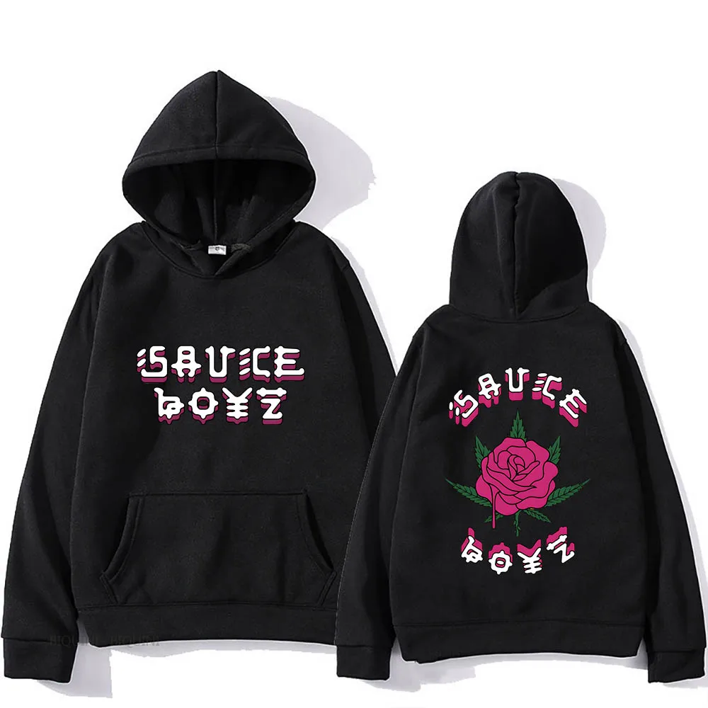 

Eladio Carrion Sauce Boyz Monarca Printed Graphic Anime Hoodies Cute Comic Sweatshirts Boys/girls Clothes High Street Streetwear