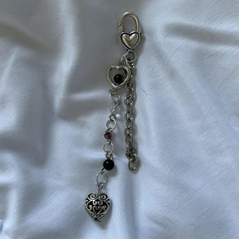 

Handmade Chain Key Chain Heart Shaped Key Pendant Key Chain cute keychain keychains 2023