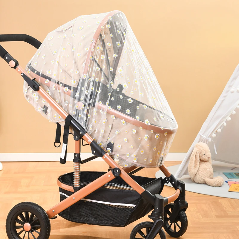 

Baby Stroller Mosquito Net Pushchair Cart Insect Shield Net Mesh Safe Infants Protection Mesh Cover Baby Stroller Accessories