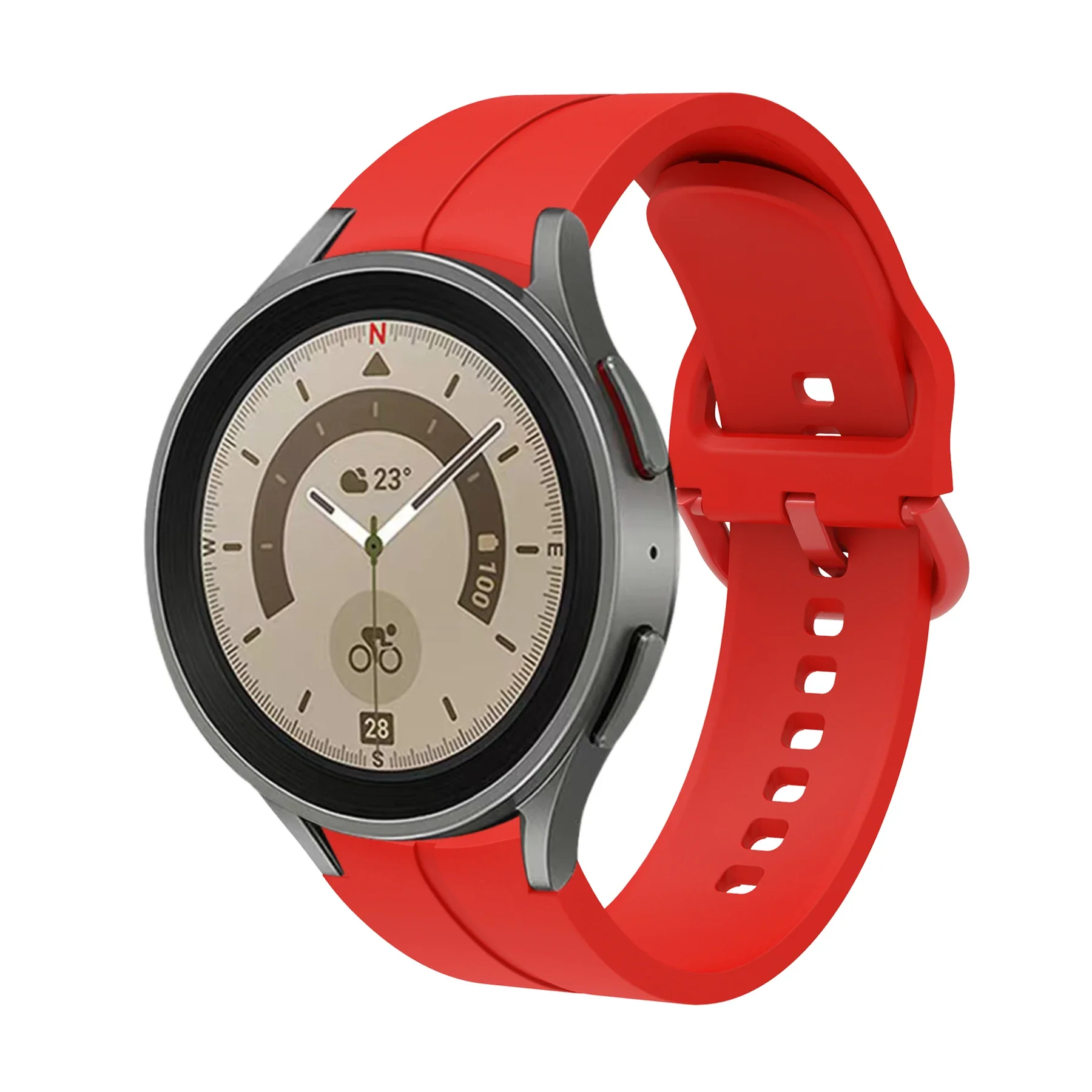 Premium Silicone Sport Watch Strap - Universal Fit