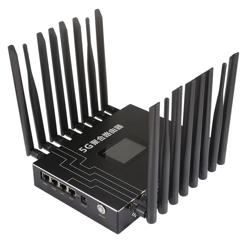 Router Di Incollaggio Della Batteria Cellulare Cpe Modem 4G 5G Di Livello Aziendale Con Slot Per Scheda Sim