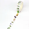 NEW 1PC 10M Decor pressed flowers Neutral leaf flowers Washi Tape Set for Scrapbooking Journaling Masking Tape Cute Stationery 4