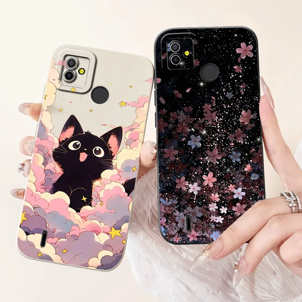 Silicone Cute Fashion Butterfly Flower Love Painted Phone Case