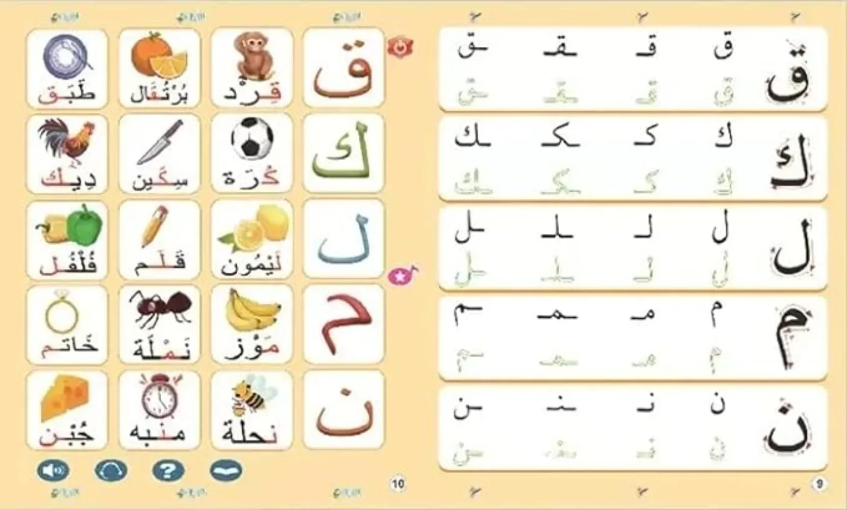 Arabic Interactive E-book Touch Sensitive Soundbook Educational Learning Preschool Toys 2 3 4 5 Years Old 4