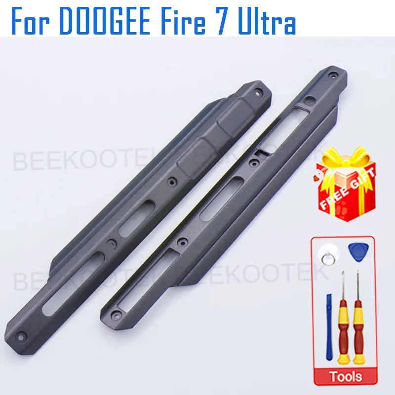 새로운 DOOGEE Fire 7 Fire 5 Pro Fire 5 Ultra Fire 5 좌우 쉘 중간 하우징 사이드 프레임 케이스 범퍼 (DOOGEE Fire 7 Ultra 용)