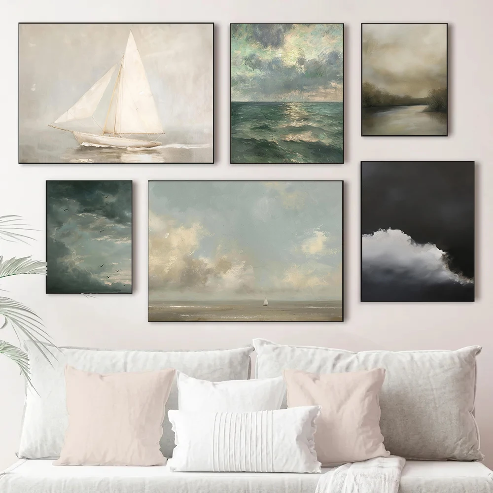 Cloud Landscape, Forest Paintings 2