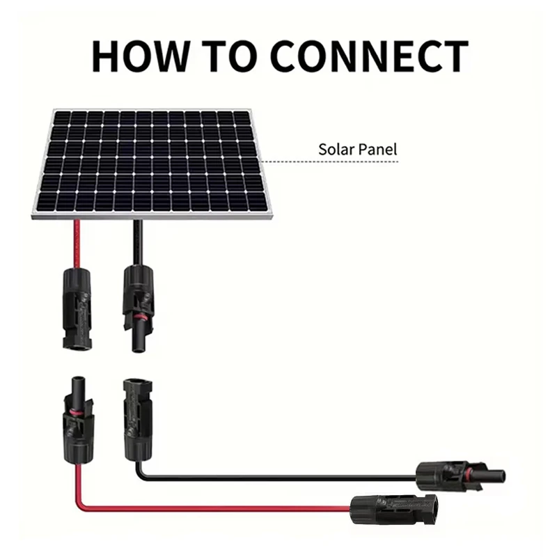 Connettori A Y Per Pannelli Solari Enernova - Cavo Prolunga 4mm²-6mm² IP68, 30A 1500V - Impermeabile E Resistente - Foto 6