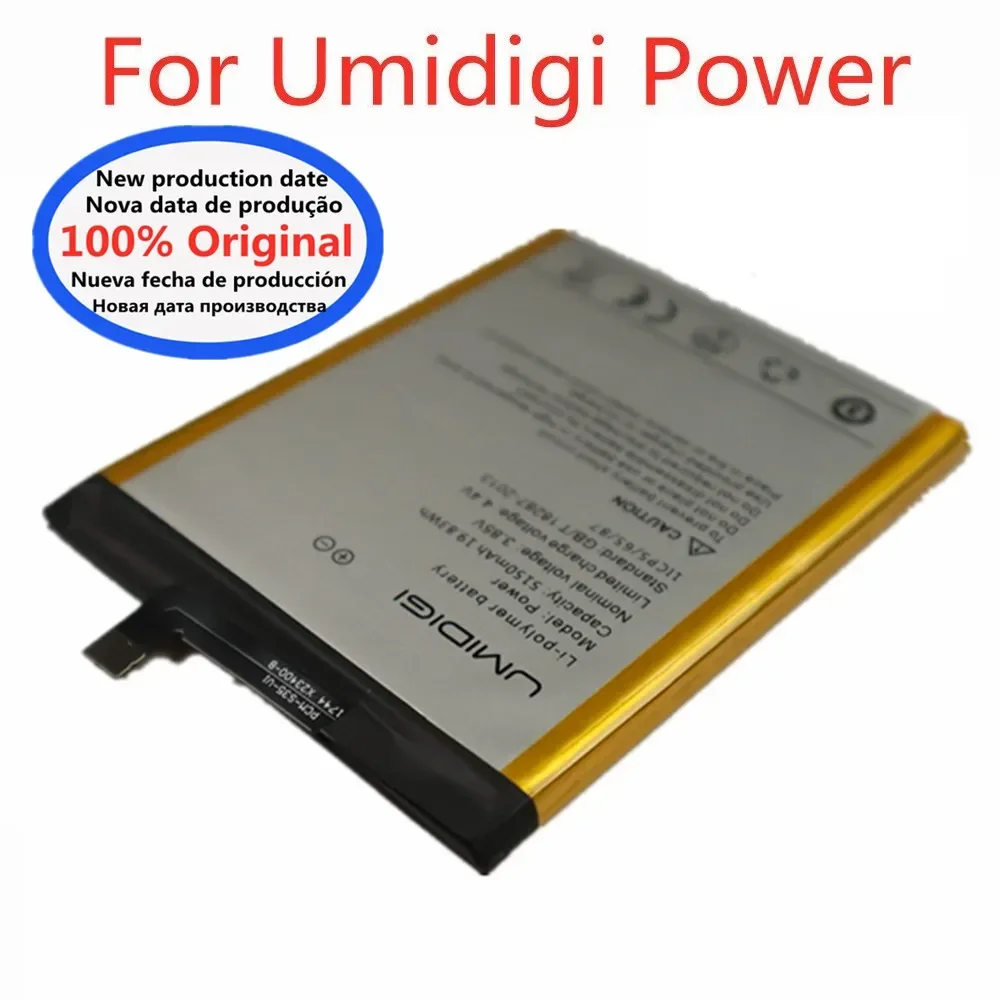 

New 100% Original Battery 5150mAh For UMI Umidigi Power High Quality Battery Bateria In Stock + Tracking Number