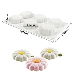 3D Bubble Cube Candle Silicone Mold Set for Creative DIY Crafting and Decor (I)