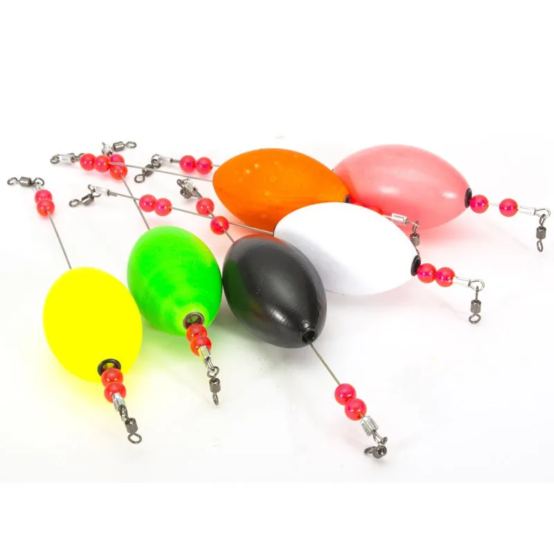 1Pcs/Bag Fishing Floats Bobbers for Float Rig Rattle Popping Cork