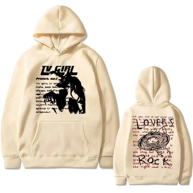 TV Girl Print Hoodies Men Women Casual Fashion Streetwear Oversized Sweatshirts Hoodie Hip Hop Pullovers Tracksuits Man Clothing