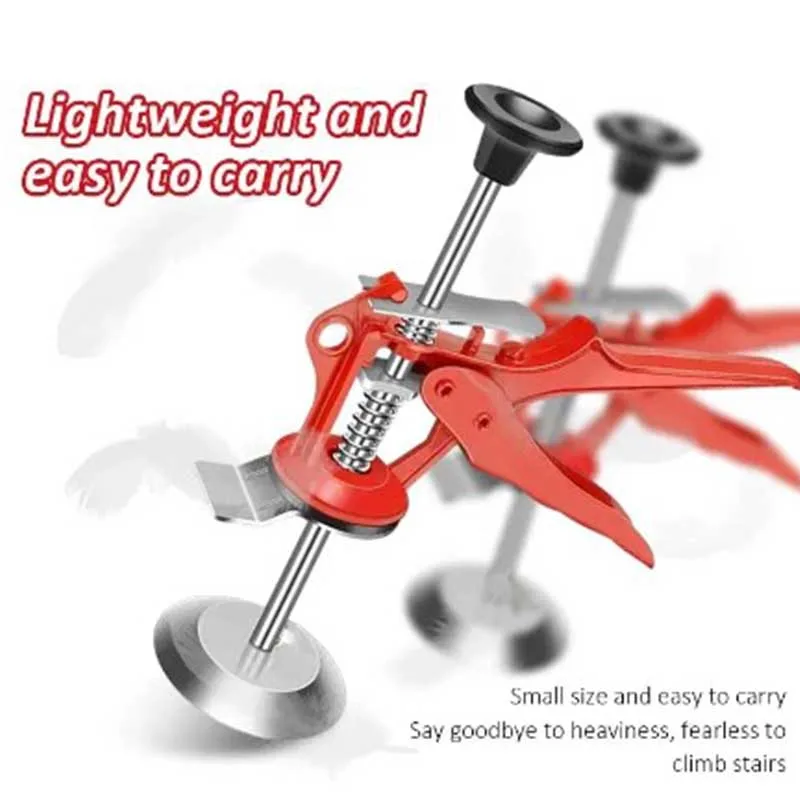 Tile Height Regulator Jack-up Device One-column Height Elevator Tile Elevation Locator Crowbar Tools