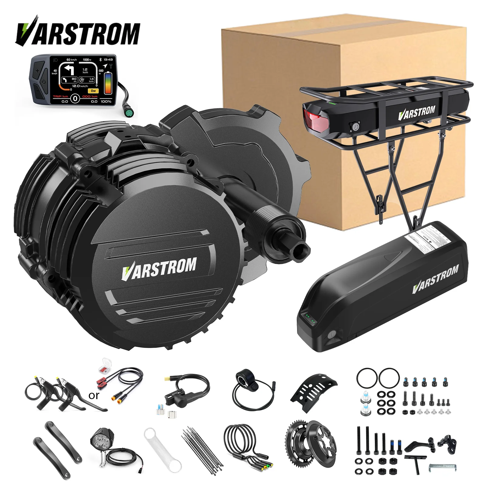 Tongsheng 750W 1000W 500W 48V Motor Kits TSDZ8 TSDZ16 TSDZ2B Mid