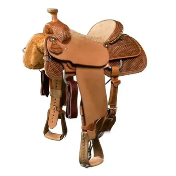 100% Genuine Leather Horse Saddle – Western Riding Saddle – Comfortable & Breathable – Affordable Price 1