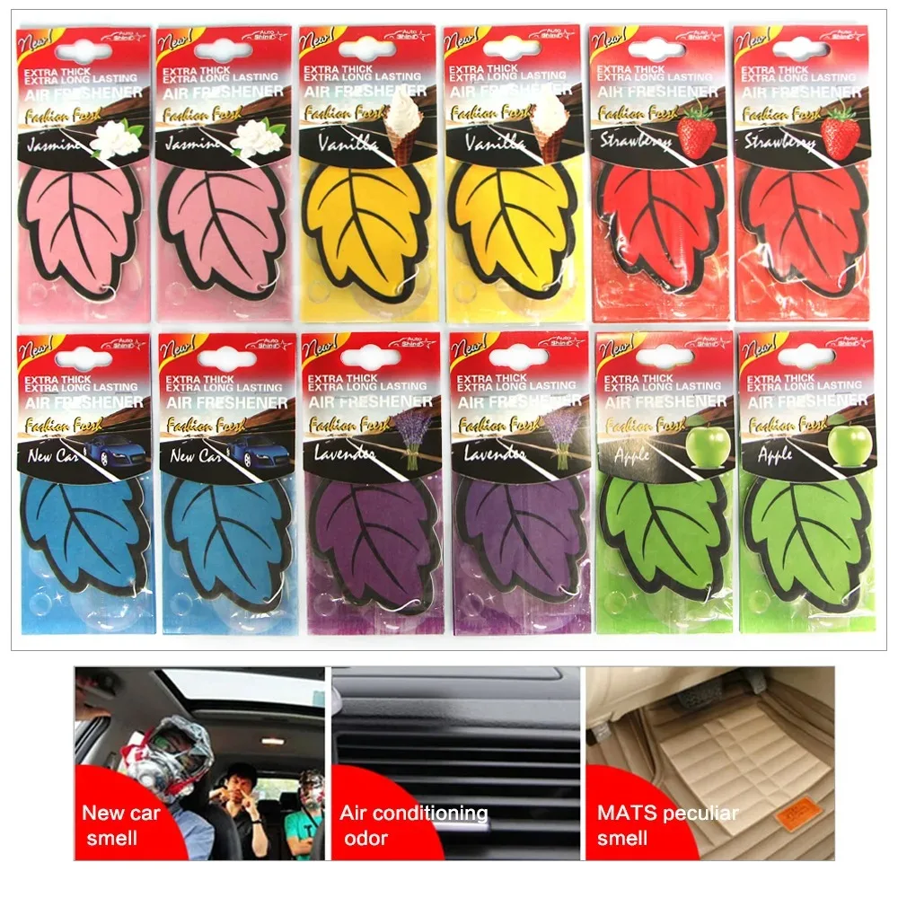 Car air freshener 1/6/12/18/24/48PCS car air freshener