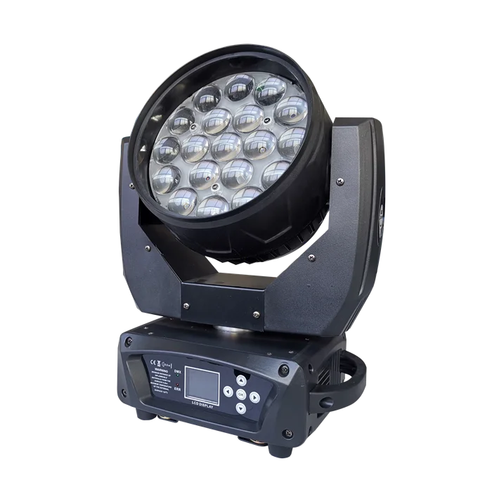 

Акция! 19*15W RGBW 4 в 1 zoom wash led движущаяся головка светильник stage