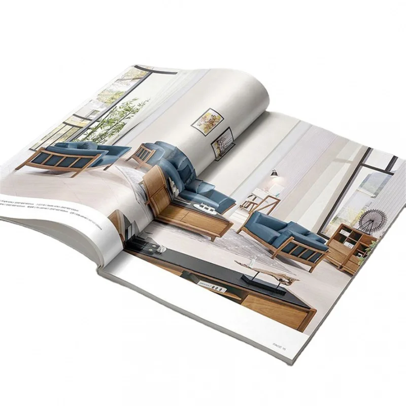 

custom Company products advertising luxury catalogue design printing