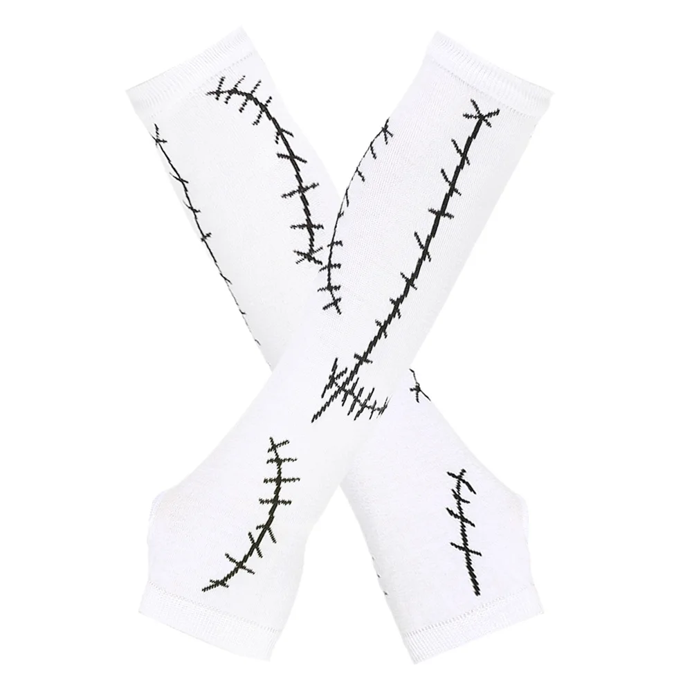 Halloween Kostüm Strümpfe Anzug Sally Handschuhe Socken Spielen Weihnachten Cry Cosly Sally Stitch Zubehör Anzug – Detail 16