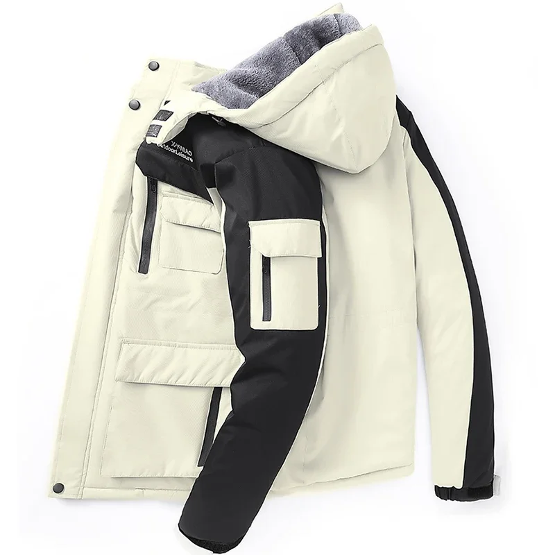 Mens Plus velvet Winter Jacket men parka 6XL 7XL 8XL jacket thickening Hooded coats ski suit men's casual warm jackets coat 898 parka coat,parkas coat